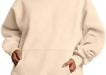 Trendy Queen Womens Oversized Hoodies Fleece Sweatshirts Long Sleeve Sweaters Pullover Fall Clothes with Pocket