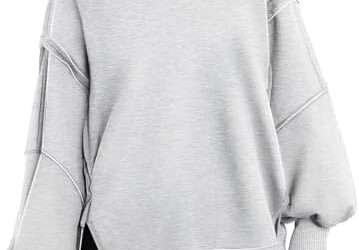 Trendy Queen Womens Oversized Crewneck Sweatshirts Hoodies Fall Outfits Fashion Teen Girls Y2k Winter Clothes