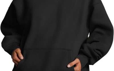 Trendy Queen Womens Oversized Hoodies Fleece Sweatshirts Long Sleeve Sweaters Pullover Fall Clothes with Pocket