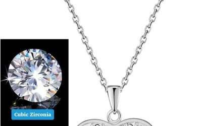 Necklaces for Women, 14K Gold Plated Necklaces for Women Trendy & Silver Necklace for Women, Dainty Heart Charms Jewelry Gifts for Women