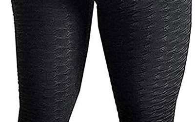 JGS1996 Butt Lifting Leggings for Women Tummy Control Workout Yoga Pants High Waisted Scrunch Booty Gym Tights