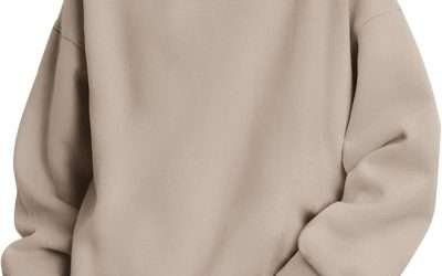 Trendy Queen Womens Oversized Hoodies Fleece Hooded Sweatshirts Casual Pullover Fall Winter Outfits Long Sleeve Tops 2025