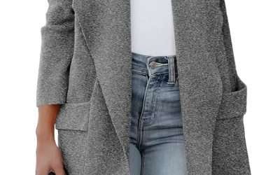 ANRABESS Women’s Long Cardigan Sweater 2025 Fall Fashion Casual Oversized Knit Open Front Coatigan Jacket Coat Trendy Outfits