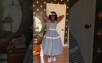 How do I get my 1950’s Skirts so BIG?  #vintage #sewing #1950s