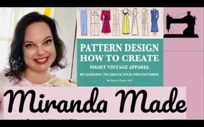 1940s Pattern Design Book Flip Through