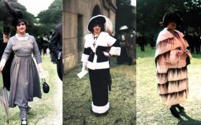 French fashion through old street style photographs, 1910-1920.