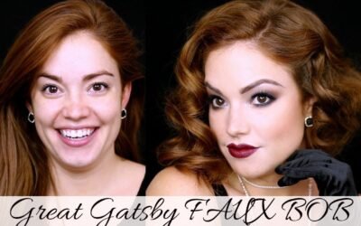 Great Gatsby FAUX BOB  ||  1920's Inspired Hair!