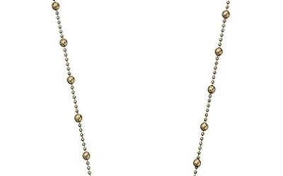 Lucky Brand Two Tone Tribal Pendant Necklace, 30″ + 1.5″ Extender
