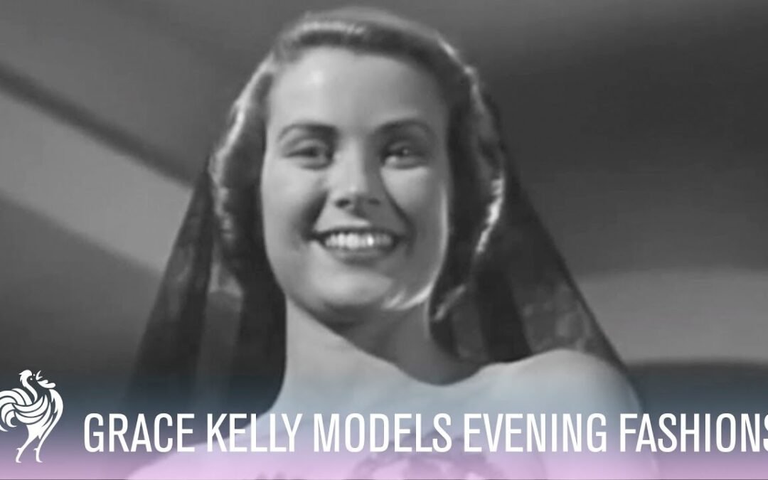 Grace Kelly Models Evening Gowns Designed by Florence Lustig (1948) | Vintage Fashions