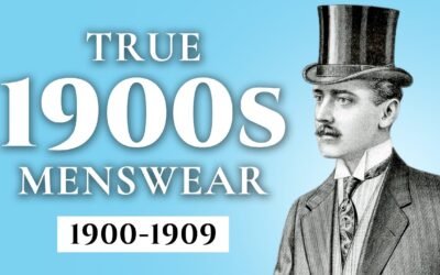 What Men REALLY Wore in the 1900s (1900-1909)