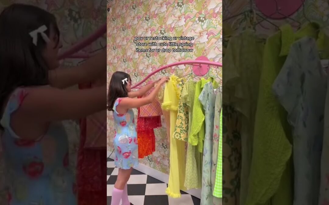 restocking my vintage clothing store in miami!!