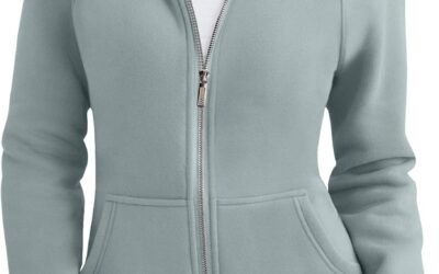 Trendy Queen Womens Zip Up Hoodies Fleece Jackets Oversized Sweatshirts Fall Fashion Outfits Sweaters Winter Clothes