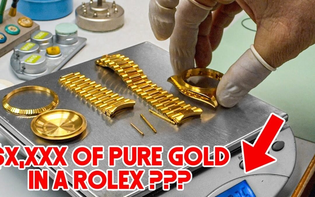 How much Gold is ACTUALLY in a “Solid Gold” Rolex?