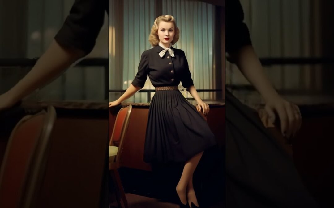 Women's Fashion Through Time (1910-2010) According to AI