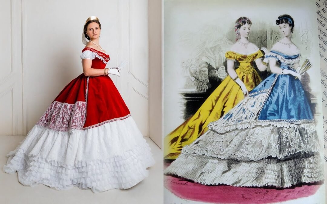 Dressing up in a 1865 Ballgown