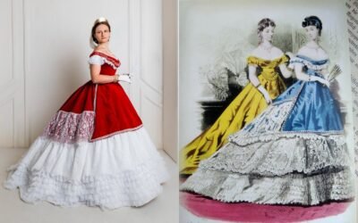 Dressing up in a 1865 Ballgown