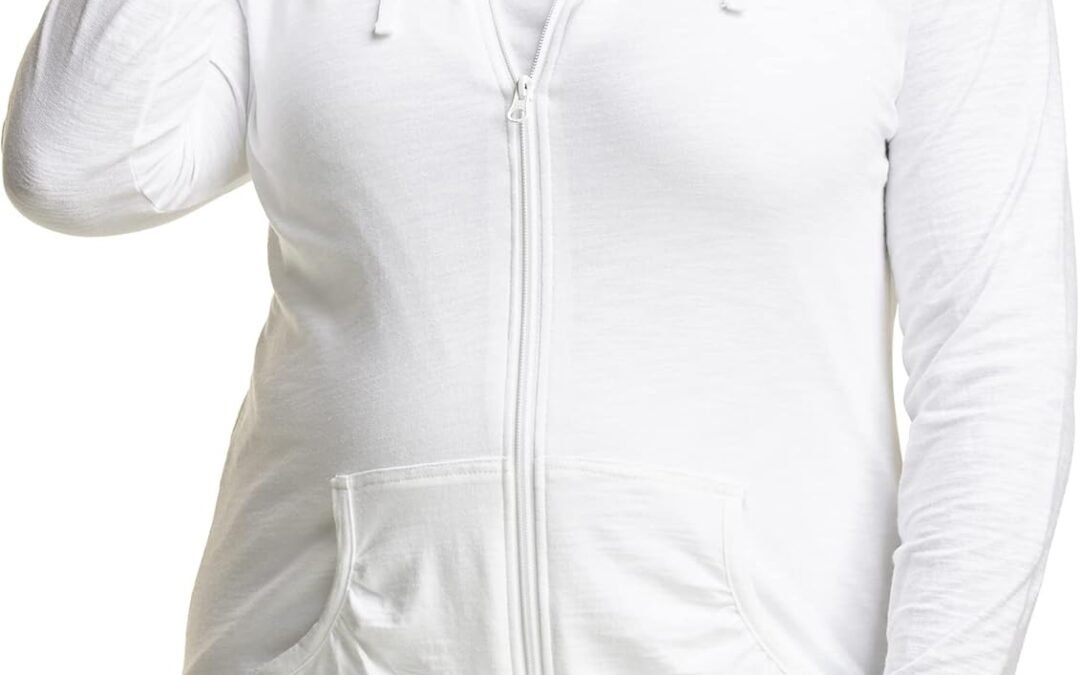 Just My Size Women’s Full Zip Jersey Hoodie
