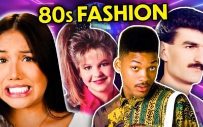 Gen Z React to 1980s Fashion Trends! (Mullets, Parachute Pants, Shoulder Pads ) | React