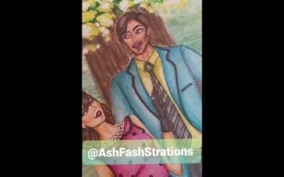 1960s inspired Retro look and background