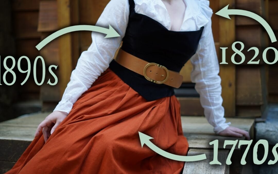 Turning my Historical Costumes into Cottagecore Fashion