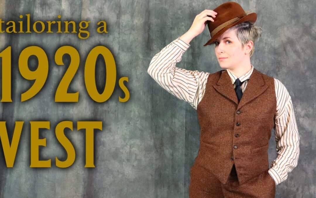 How to Make a 1920s Suit: the Vest