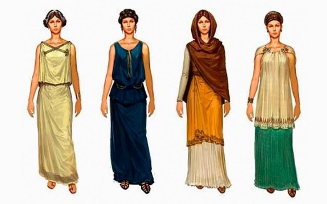 What clothes the women of ancient Rome wore