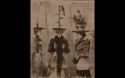 Women's Hats – Paris Fashion 1890