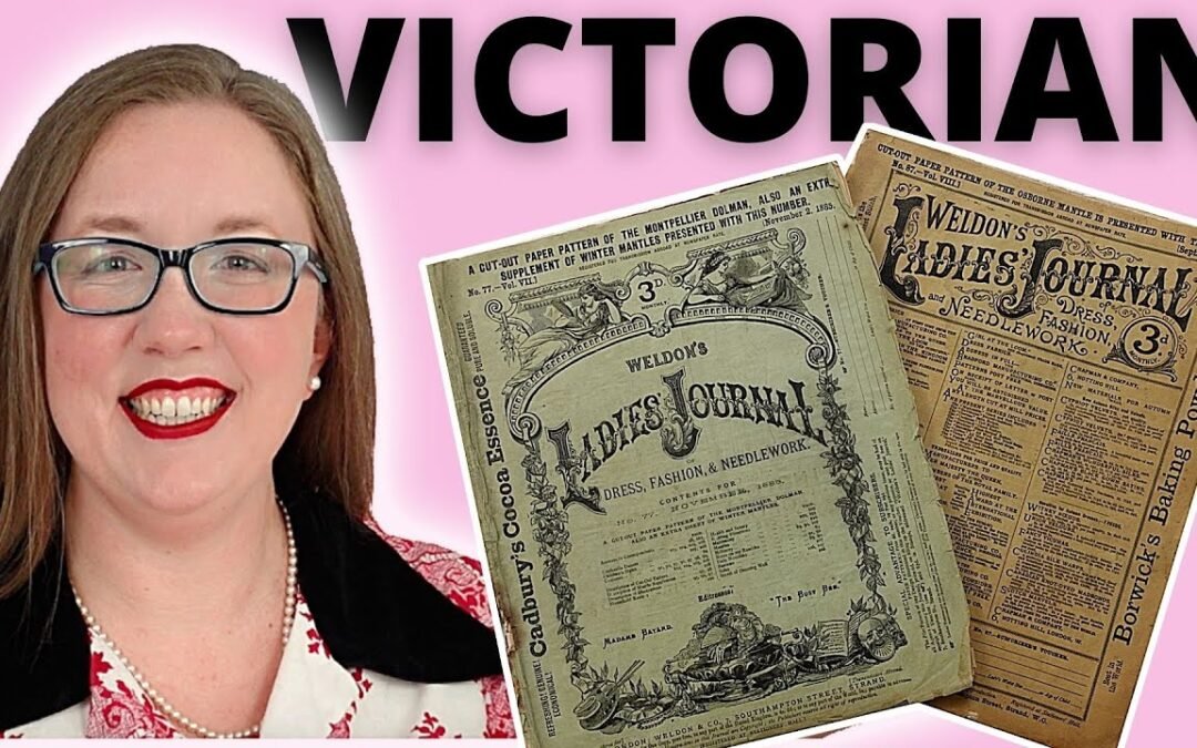 What did Victorian sewing patterns look like? || The oldest fashion magazines in my collection