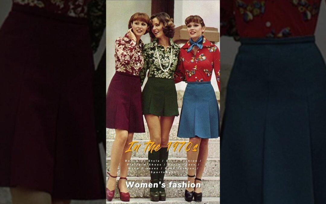 1970s Women Fashion(Retro)