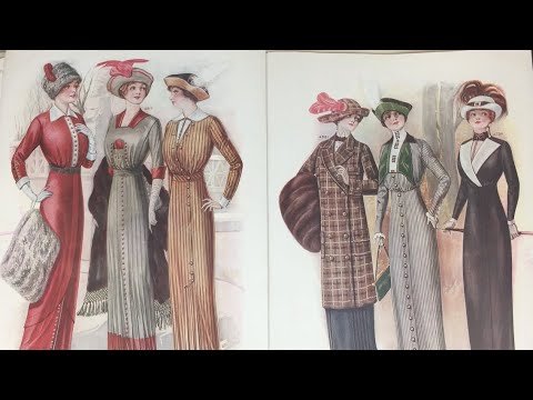 Vintage Fashion Ephemera from 1890's to 1930's: What I Found in My Mother-in-Law's Attic!