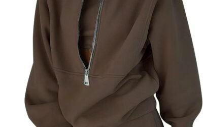 Eisctnd Womens Fleece 2 Piece Sweatsuit Lounge Set Long Sleeve Sweatshirt Jogger Pants Tracksuit Sweatsuit 2026 Trendy