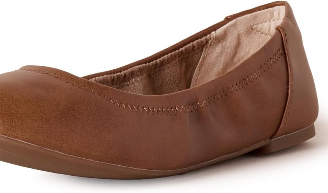 Amazon Essentials Women’s Belice Comfortable Slip-On Ballet Flats Shoes