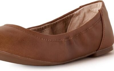 Amazon Essentials Women’s Belice Comfortable Slip-On Ballet Flats Shoes