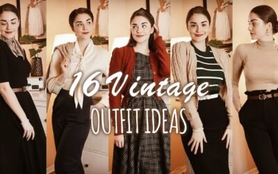 16 VINTAGE OUTFIT IDEAS for Autumn & Winter | Lookbook