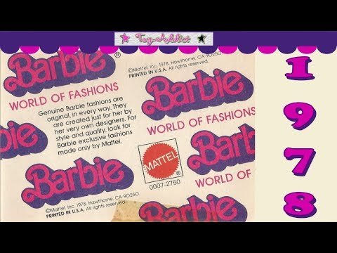 Barbie World of Fashion 1978 Mini Booklet ~ Superstar Barbie ~ Toy-Addict