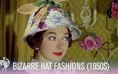 Bizarre Hat Fashions w/ a Kitchen Theme (1950s) | Vintage Fashions