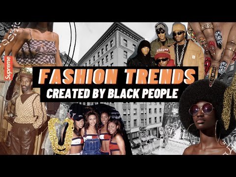 Fashion Trends Created By Black People | Streetwear, Logomania, Y2k Fashion Aesthetic And More!