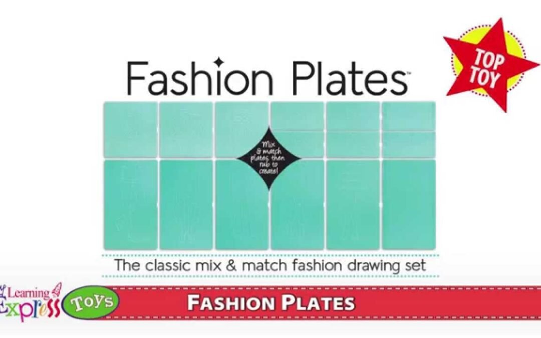 Top Toys: Fashion Plates Deluxe Kit
