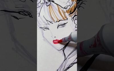chanel ss 2010 hc #fashionart #drawing #fashionillustration #chanel #art