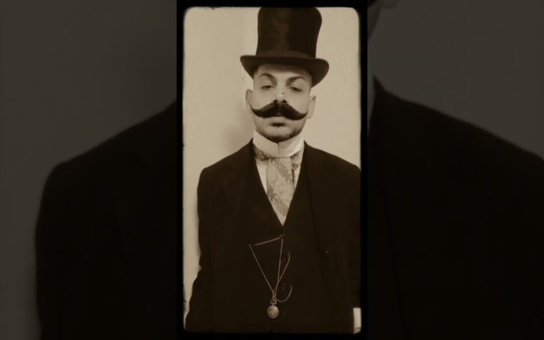 dressed as a gentleman from the 1880's – 1890's ( victorian fashion