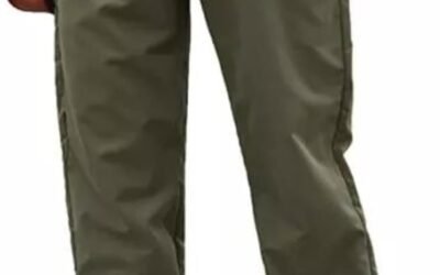 Modern Trendy Fashion Joggers for Women Olive XLarge High Waisted with Bow Tie Belt Pork Chop Pockets Lightweight 100% Polyester