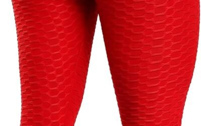 FITTOO Womens High Waisted Yoga Pants Tummy Control Scrunched Booty Leggings Workout Running Butt Lift Textured Tights