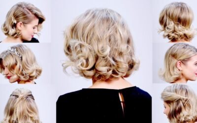 How To: Soft Retro Waves and 5 Ways To Accessorize Your Short Hair | Milabu