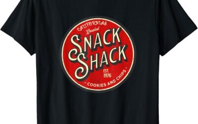 California Greatest Snack Shack Cookies and Chips T-Shirt