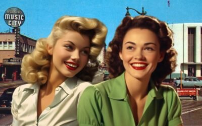 1940s USA – Real Photos of Exquisite Women in America – Colorized
