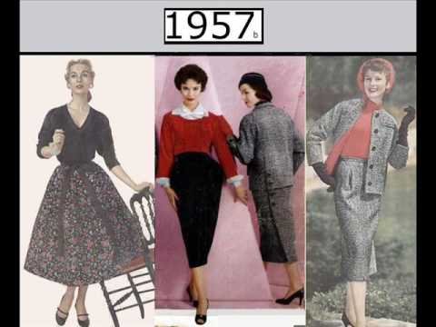 Women's fashions: year by year: 1949-1980