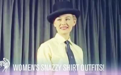 Women’s Fashion: Snazzy Shirt Outfits! (1950s) | Vintage Fashion