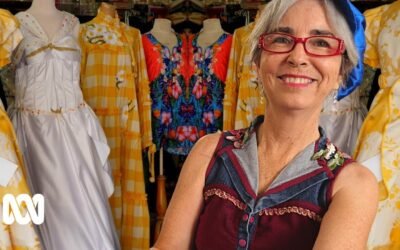 Upcycled fashion destined for landfill earns accolades for talented seamstress | ABC Australia