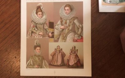 Racinet 1880's beautiful lot x 10 fashion clothing dress nice costume prints