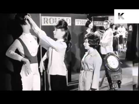1960s Shop Window Mannequins Being Dressed, UK Fashion